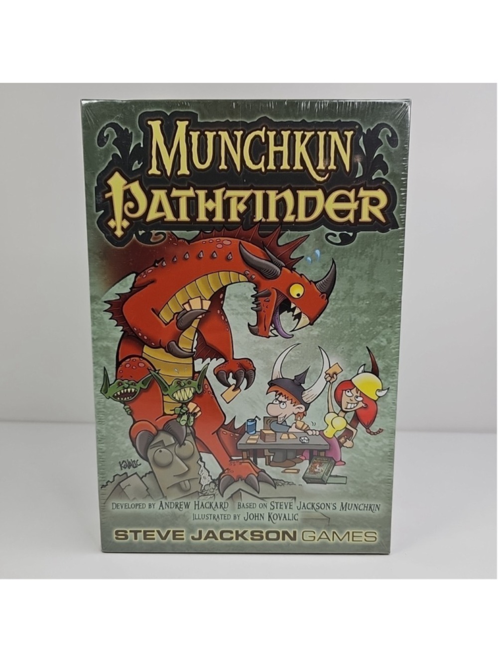 SEALED Steve Jackson Munchkin Pathfinder card/board Game NEW, 2015
